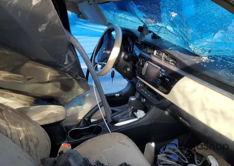 2016 Toyota Corolla L из США, поврежденный, VIN 2T1BURHEXGC522670